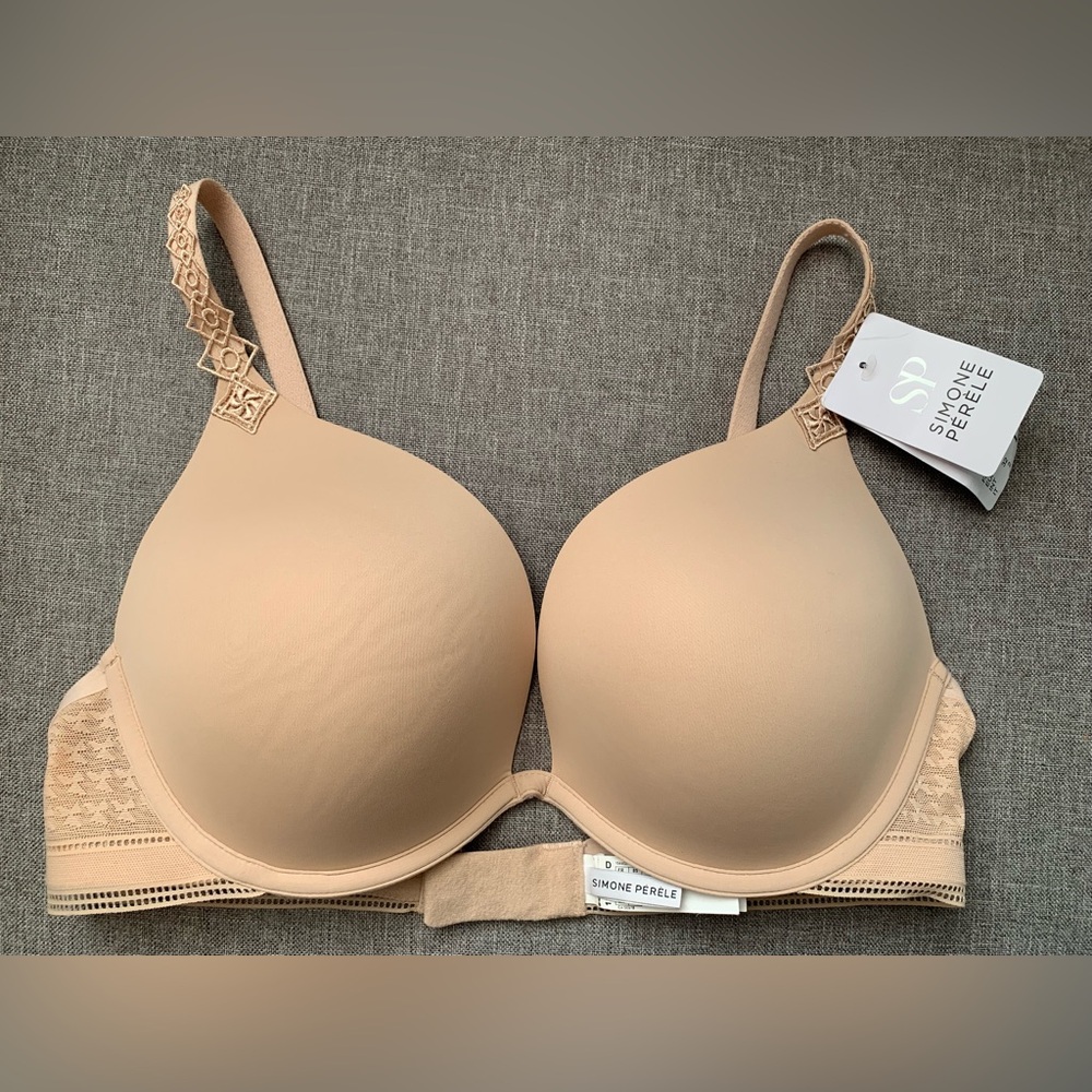 Simone Perele plunge underwired bra 32D NEW WITH TAGS